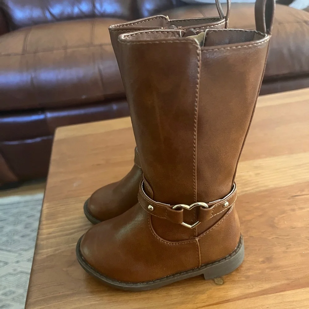 The Children's Place Brown Kids Boots - Picture 1 of 6